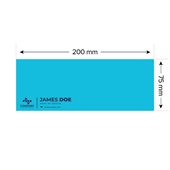 100 Sheet Coloured 200x75mm Sticky Note Pad