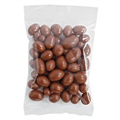 100gm Chocolate Peanuts Cello Bag