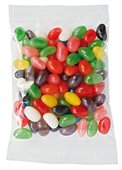 100gm Jelly Beans Mixed Colours Cello Bag