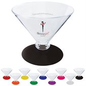 10oz Clear Acrylic Plastic Stemless Martini Glass