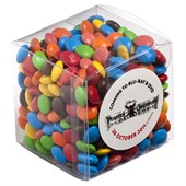 110gm M&Ms Large Clear Cube