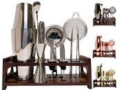 12 Piece Deluxe Bar Set With Stand