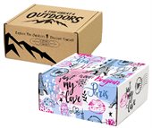 130x130x65mm Hinged Locking Lid Gift Box