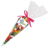 150gm Jelly Beans Mixed Colours Confectionery Cone