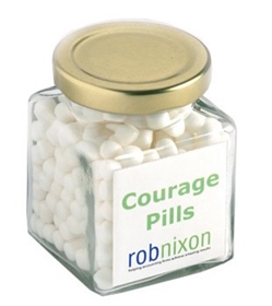 170g Glass Mint Jar