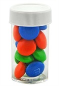 17gm M&Ms Small Plastic Pill Jar