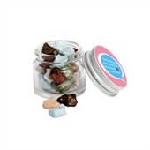 20gm Chocolate Rocks Mini Glass Jar