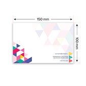 25 Sheet White 150x100mm Sticky Note Pad