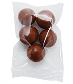 25gm Chocolate Malt Balls Cello Bag