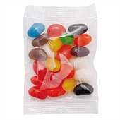 25gm Mini Jelly Beans Mixed Colours Cello Bag