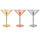 260ml Stainless Steel Martini Glass