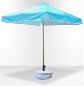 2x2m Square Valance Full Colour Market Umbrella