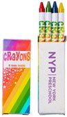 4 Pack Non Toxic Crayons