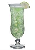 400ml Coastal Polycarbonate Hurricane Glass