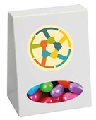40gm Jelly Beans Mixed Colours Paper Satchel