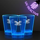 44ml UV Reactive Blue Light Shot Glass