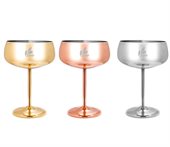 450ml Stainless Steel Cocktail Coupe Glass