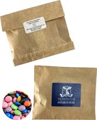 50g Choc Beans In Kraft Paper Bag