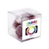 50gm Acid Drops Corporate Colours Clear Cube