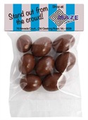 50gm Chocolate Almonds Header Bag