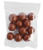 50gm Chocolate Malt Balls Cello Bag