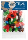50gm Mini Jelly Beans Mixed Colours Header Bag