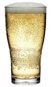 570ml Conical Nucleated Polycarbonate Beer Glass