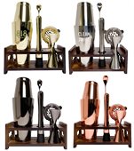 6 Piece Deluxe Bar Set With Stand