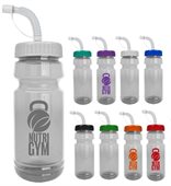 710ml Kahuna Sports Bottle With Sipper Straw Lid
