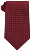 Aberdeen Polyester Tie In Maroon