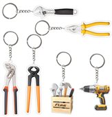 Acrylic Custom Shaped Keyring