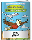 Airport Adventure Themed Childrens Colouring Book