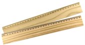 Alviano 30cm Wooden Ruler