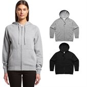 AS COLOUR Women's Official Zip Hooded Sweatshirt