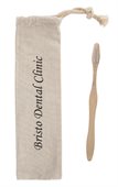 Bamboo Toothbrush And Pouch