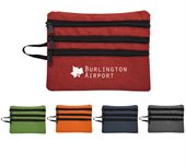 Barrington Heathered Tech Accessory Travel Bag