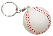 Baseball Anti Stress Keyring