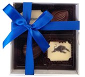 Belgian Chocolate 2 Printed 2 Plain Gift Box