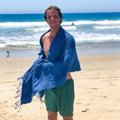 Berat Waffle Weave Beach Towel