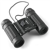 Black Aluminium Binoculars