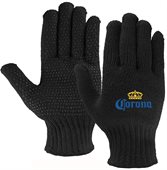 Black Knit Freezer Gloves