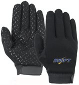 Black Super Grip Mechanics Gloves