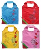 Blush Strawberry rPET Foldaway Shopping Bag