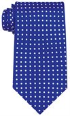 Bondi Polyester Tie In Royal Blue