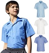 Boys Short Sleeve School Shirt