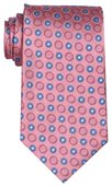 Cambridge Polyester Tie In Pink