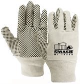 Canvas Gloves With Grip Dots