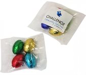 Cello Bag With 4 Easter Eggs