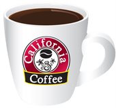 Coffee Cup Shaped Cork Acrylic Coaster