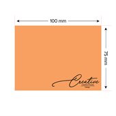 Coloured 100x75mm Sticky Note Pad - 25 Sheet 25 Sheet Coloured 100x75mm Sticky Note Pad